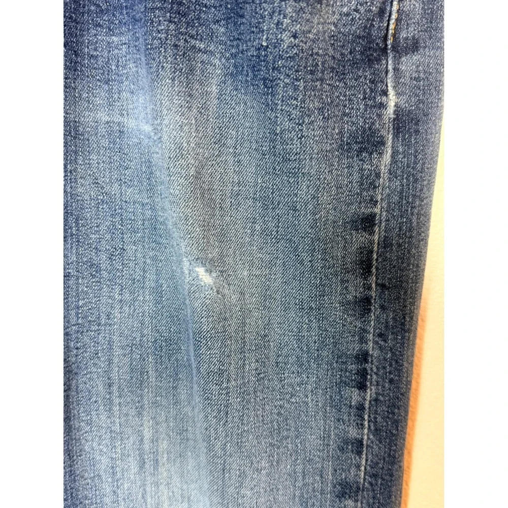 Levis 505 Regular Fit Straight Leg Mens Blue Jeans W36 L32 Medium Wash Denim